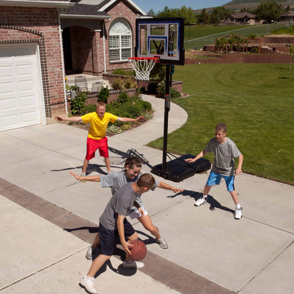 Lifetime Height Adjustable Portable Basketball Hoop (48" Polycarbonate